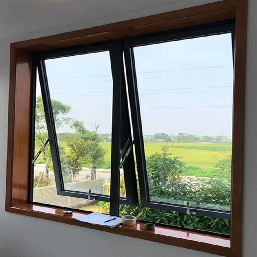 Cửa Sổ Mở Hất Nhôm Maxpro Hệ 58